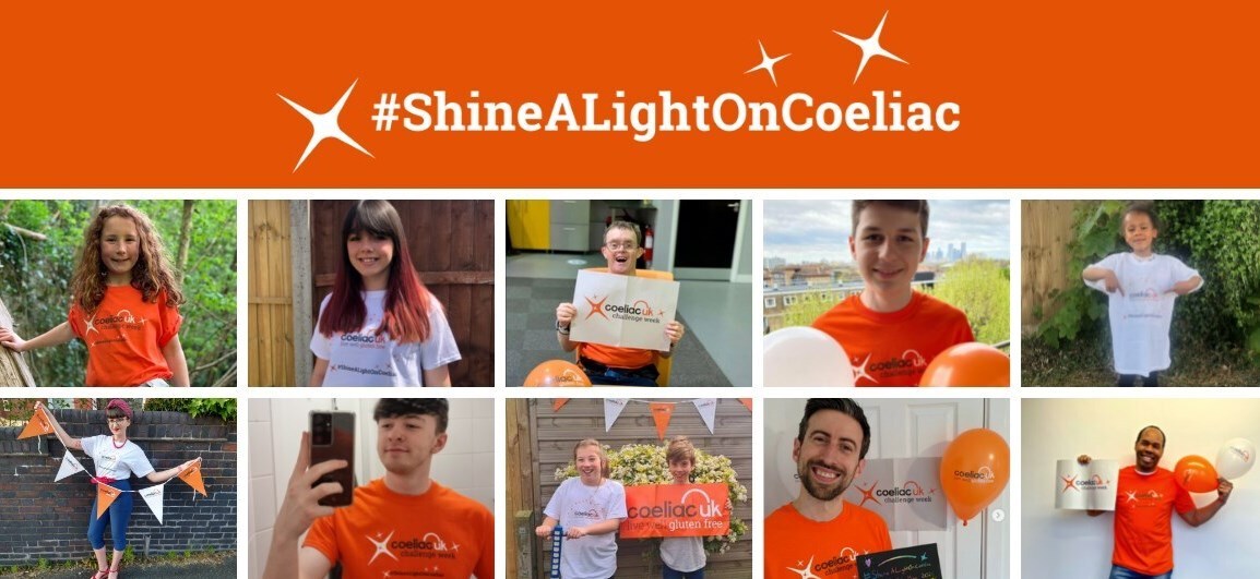 #ShineALightOnCoeliac 9-15 May
